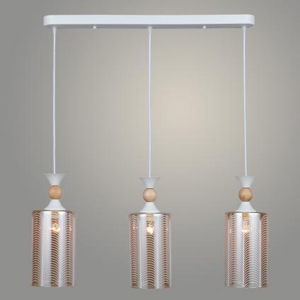 Подвес N5196/3HT WT белый 3х40W Е27 h800, QH22